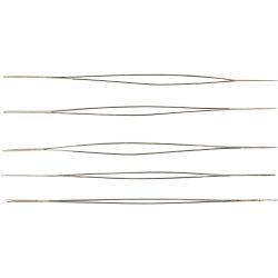 P&auml;rln&aring;l, L: 6 cm, tjocklek 0,3 mm, 5 st./ 1 f&ouml;rp.